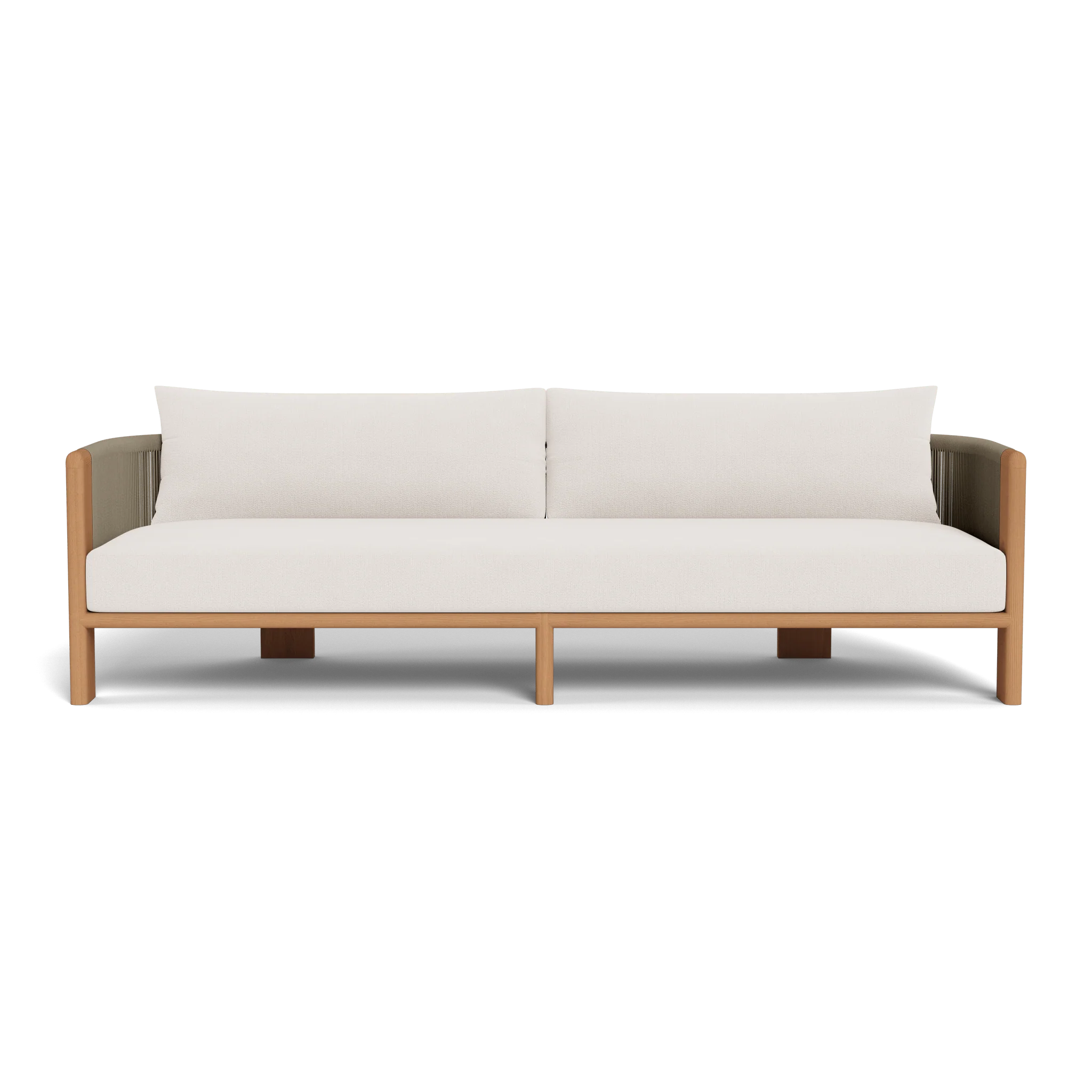 Palm Beach Teak 3 Seat Sofa - Image 11