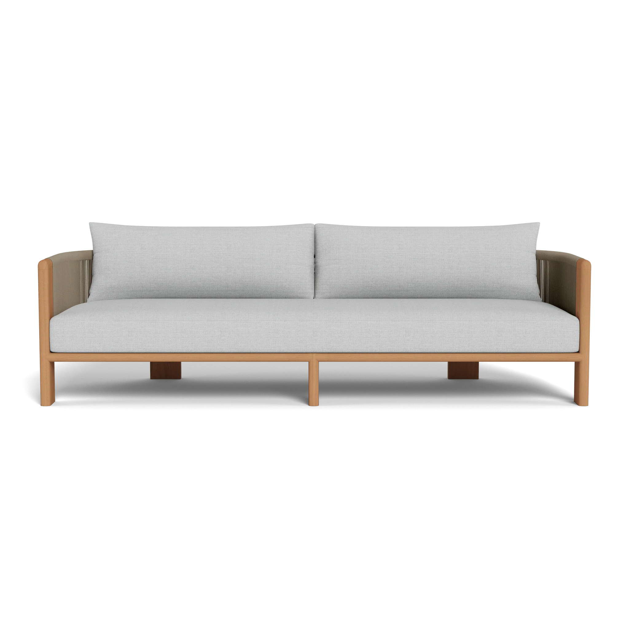 Palm Beach Teak 3 Seat Sofa - Image 12