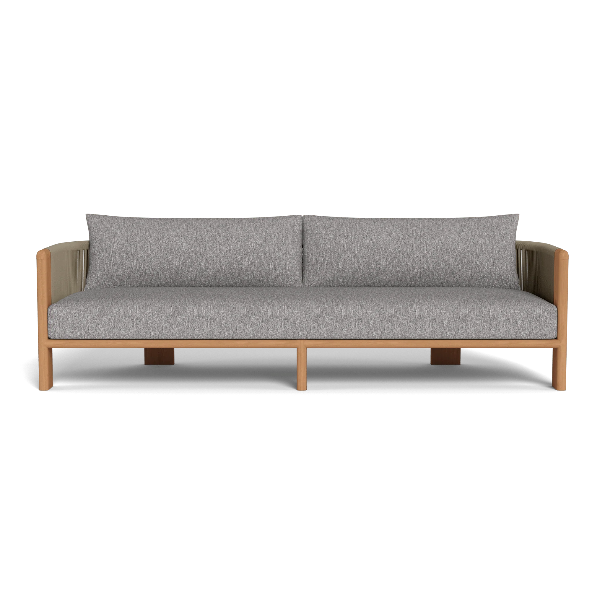 Palm Beach Teak 3 Seat Sofa - Image 14