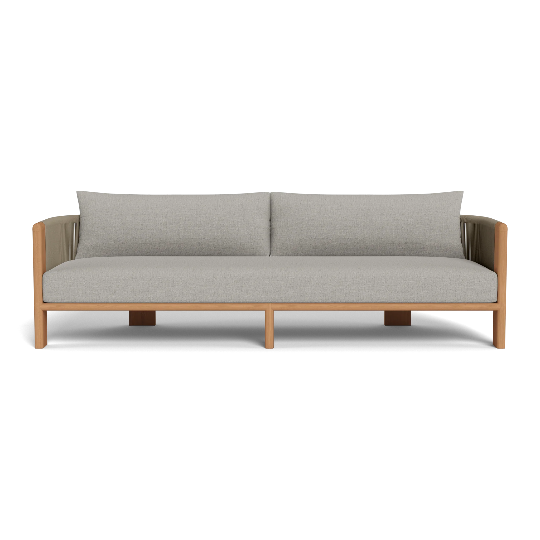 Palm Beach Teak 3 Seat Sofa - Image 18