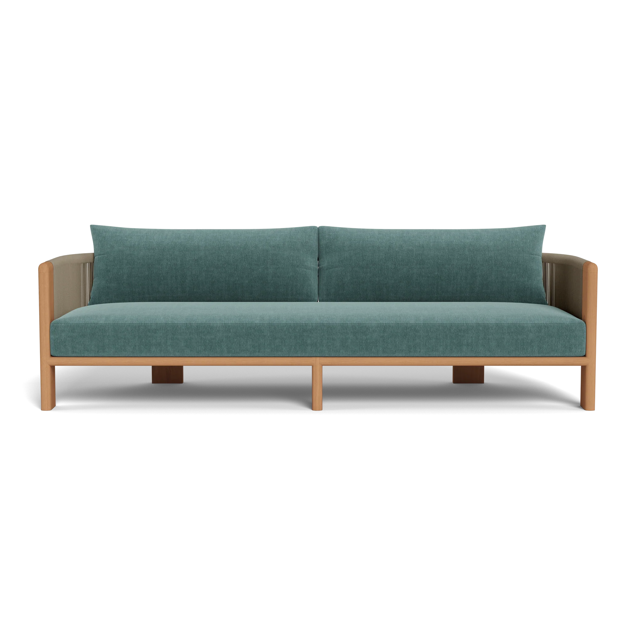 Palm Beach Teak 3 Seat Sofa - Image 20