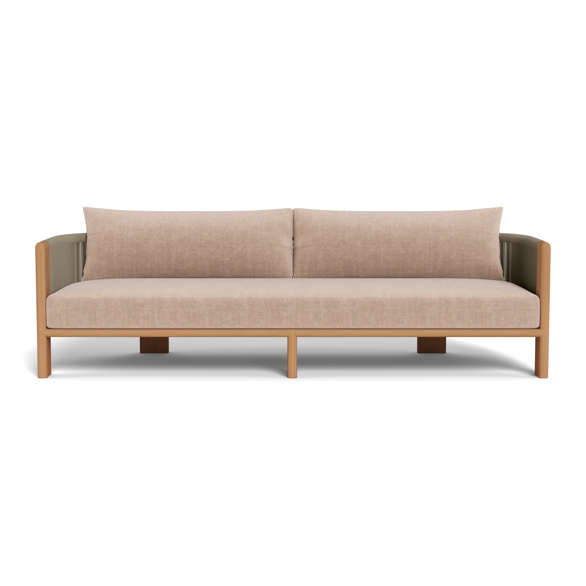 Palm Beach Teak 3 Seat Sofa - Image 25