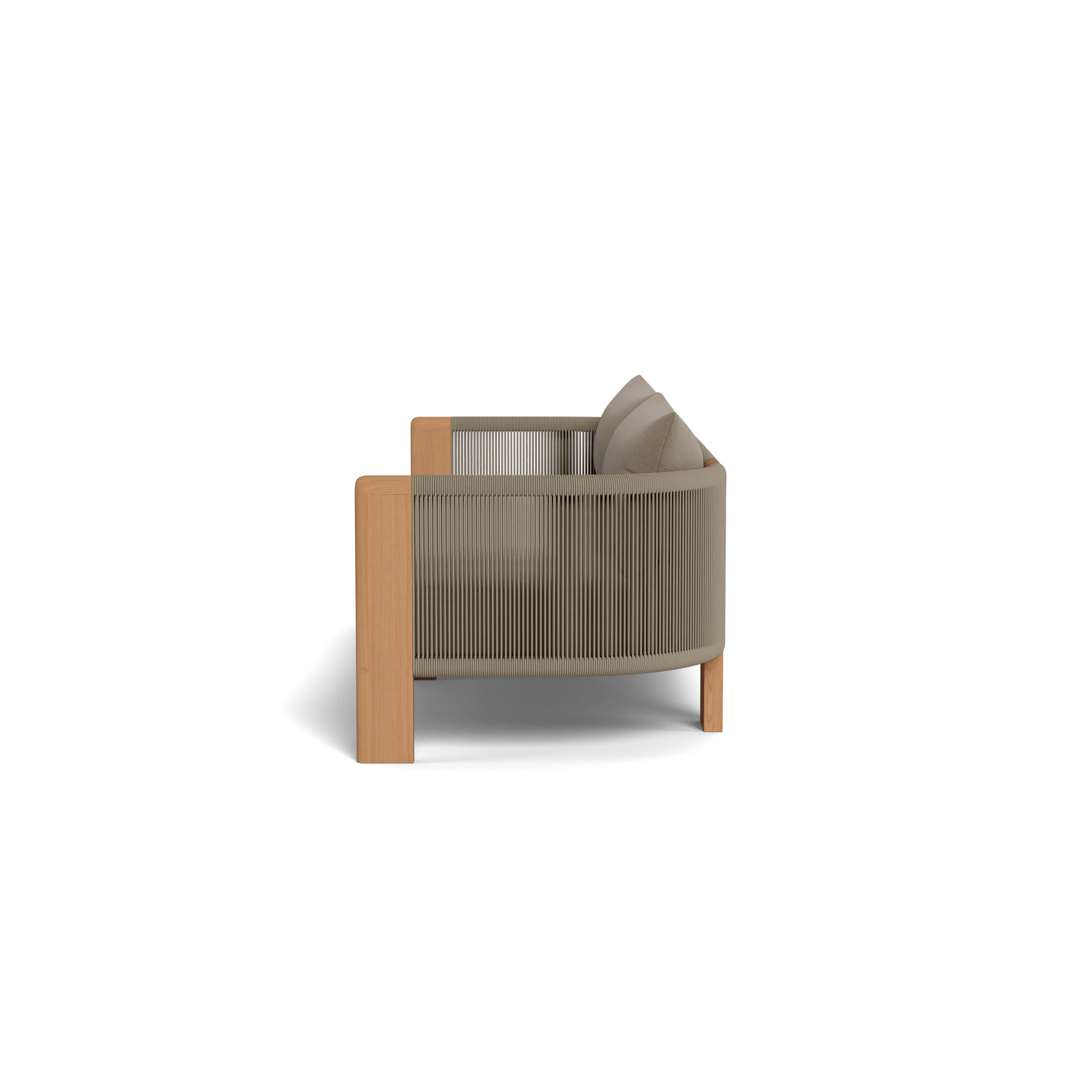 Palm Beach Teak 3 Seat Sofa - Image 3