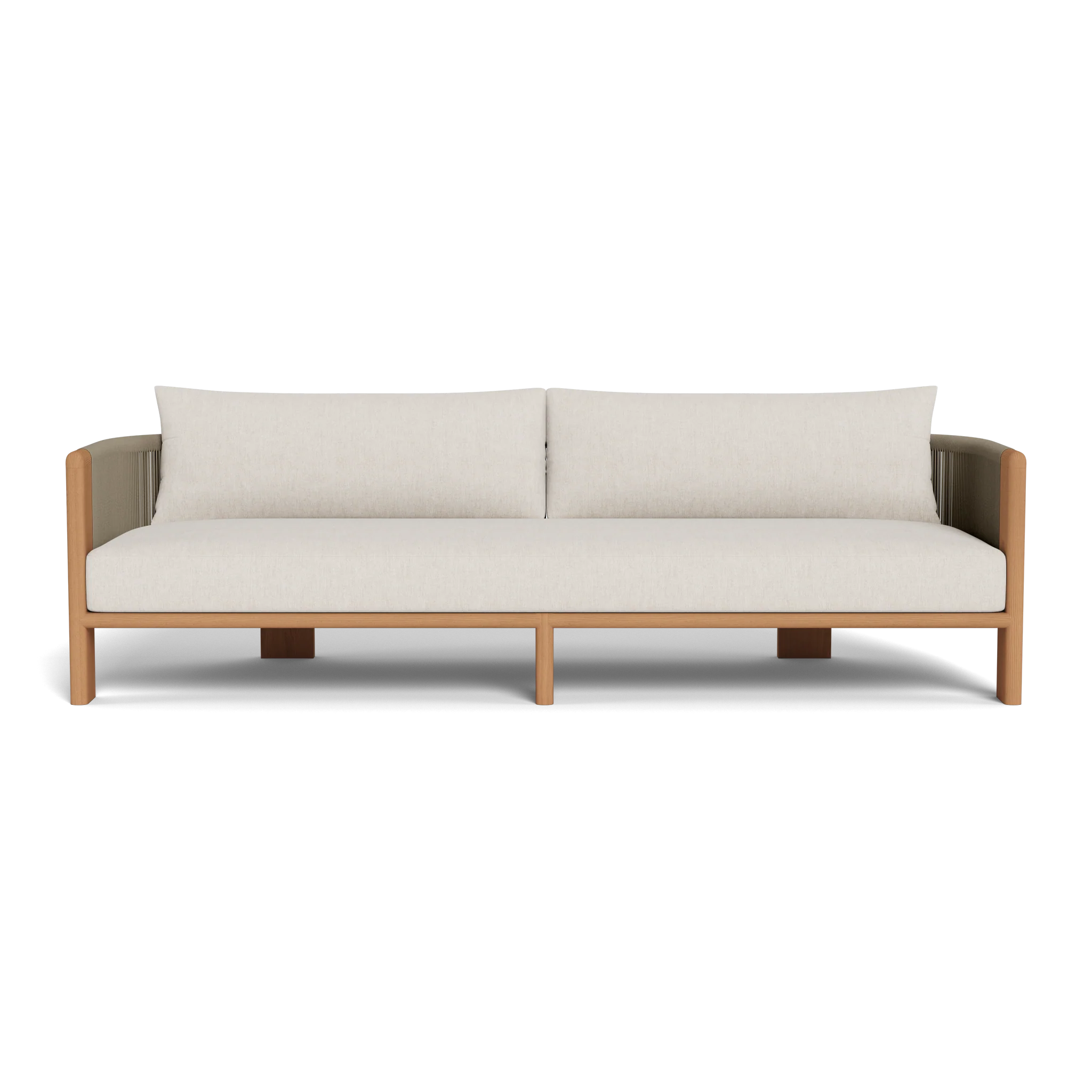 Palm Beach Teak 3 Seat Sofa - Image 35