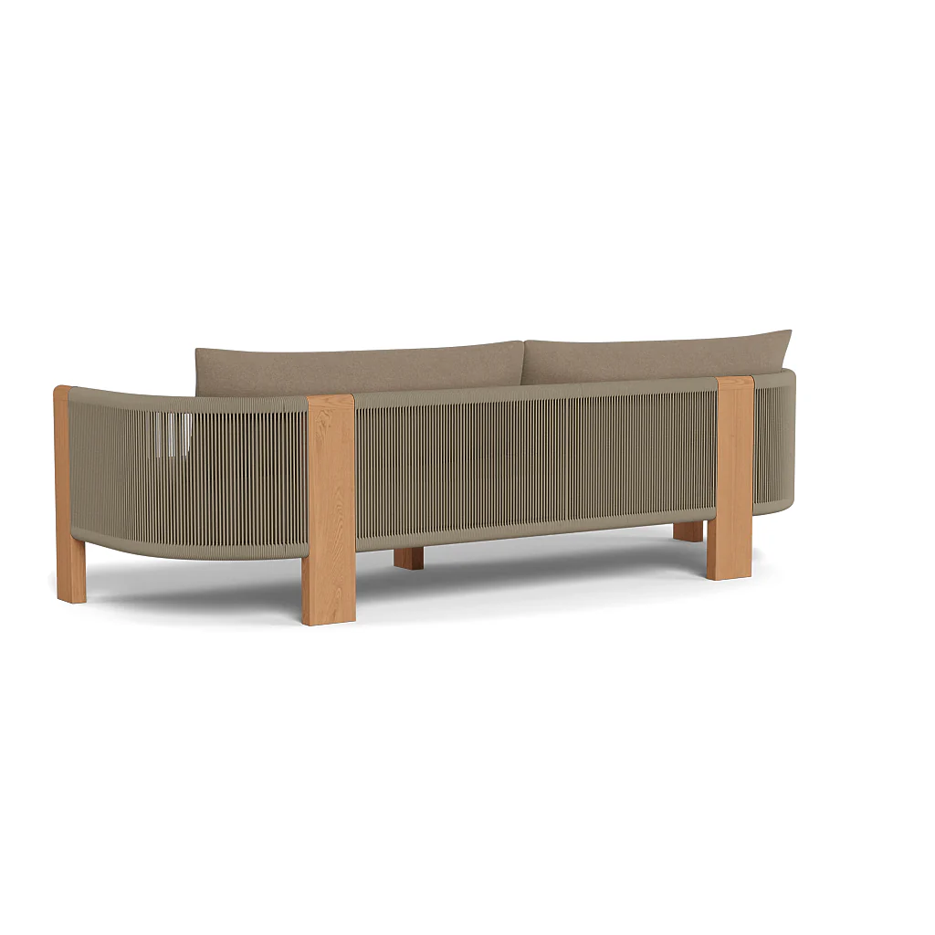 Palm Beach Teak 3 Seat Sofa - Image 4