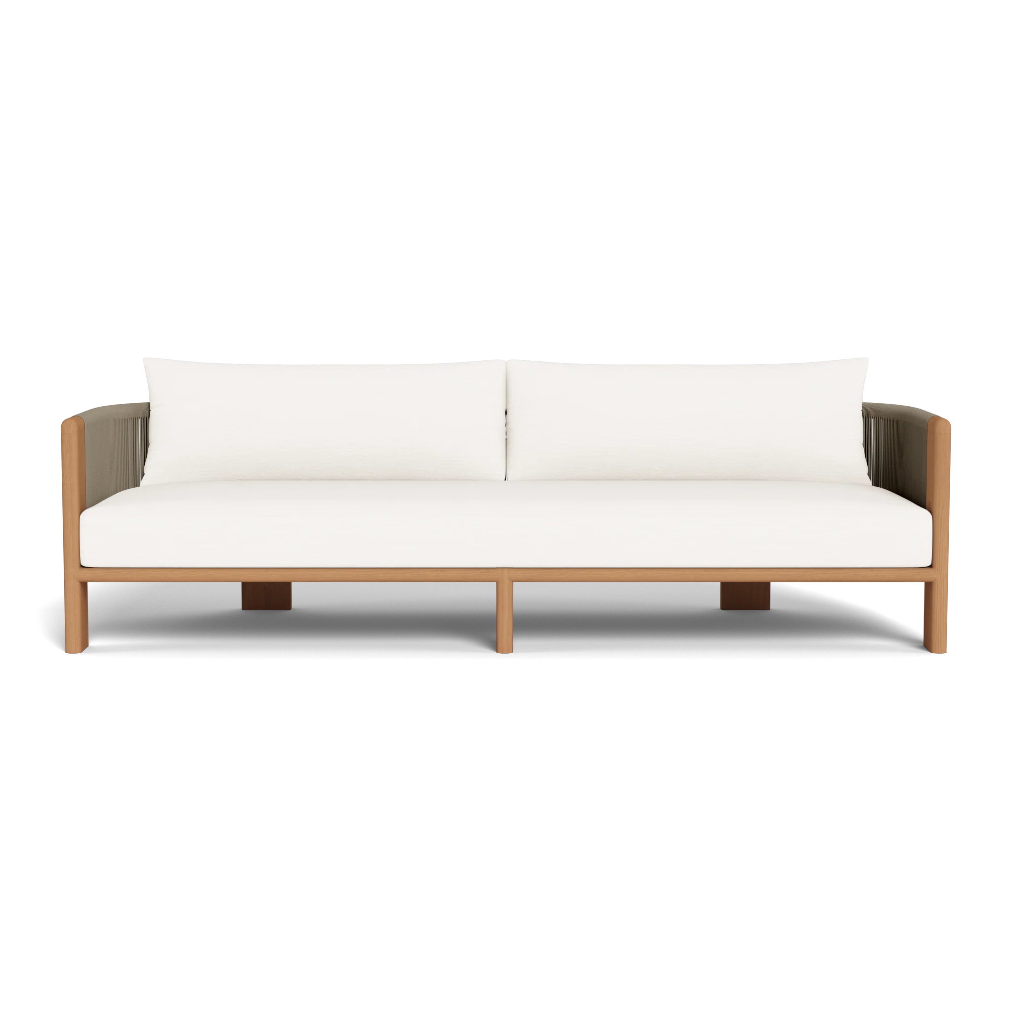 Palm Beach Teak 3 Seat Sofa - Image 7