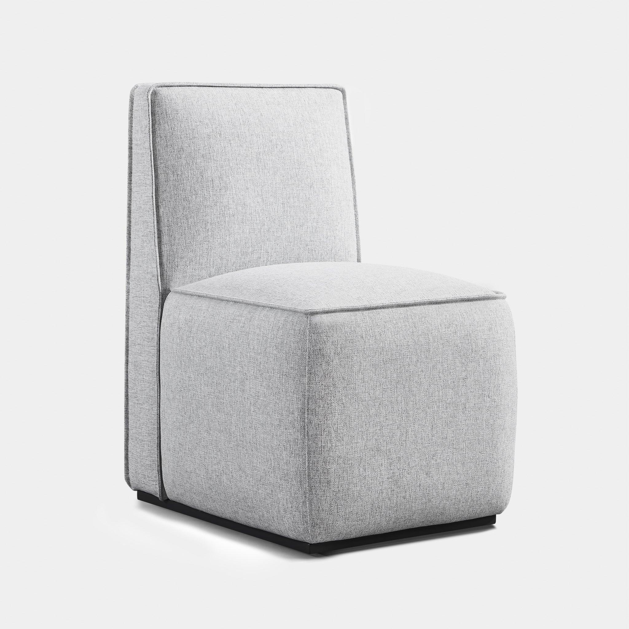 Santorini Outdoor Armless Dining Chair - Image 3