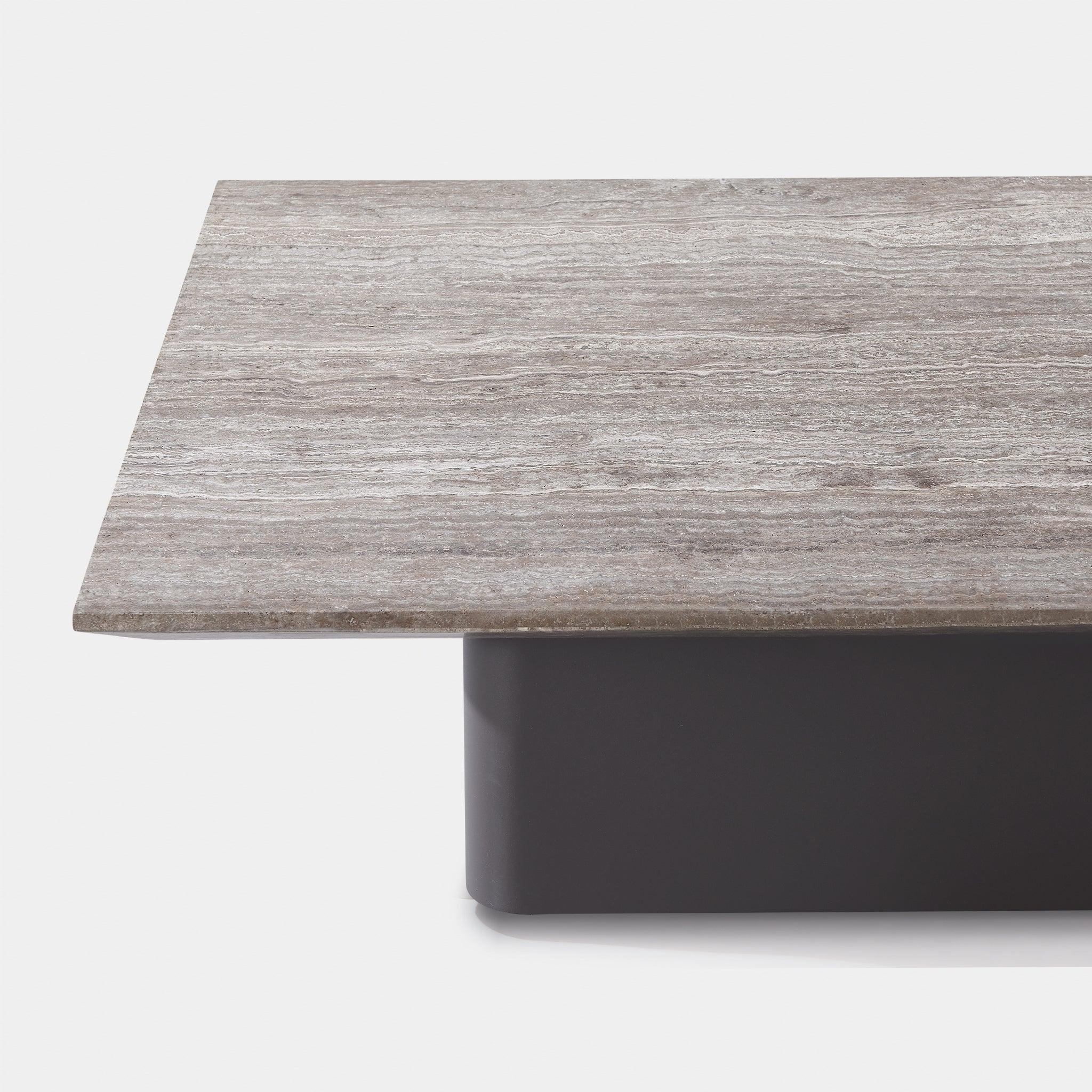 Santorini Outdoor Stone Coffee Table - Image 6