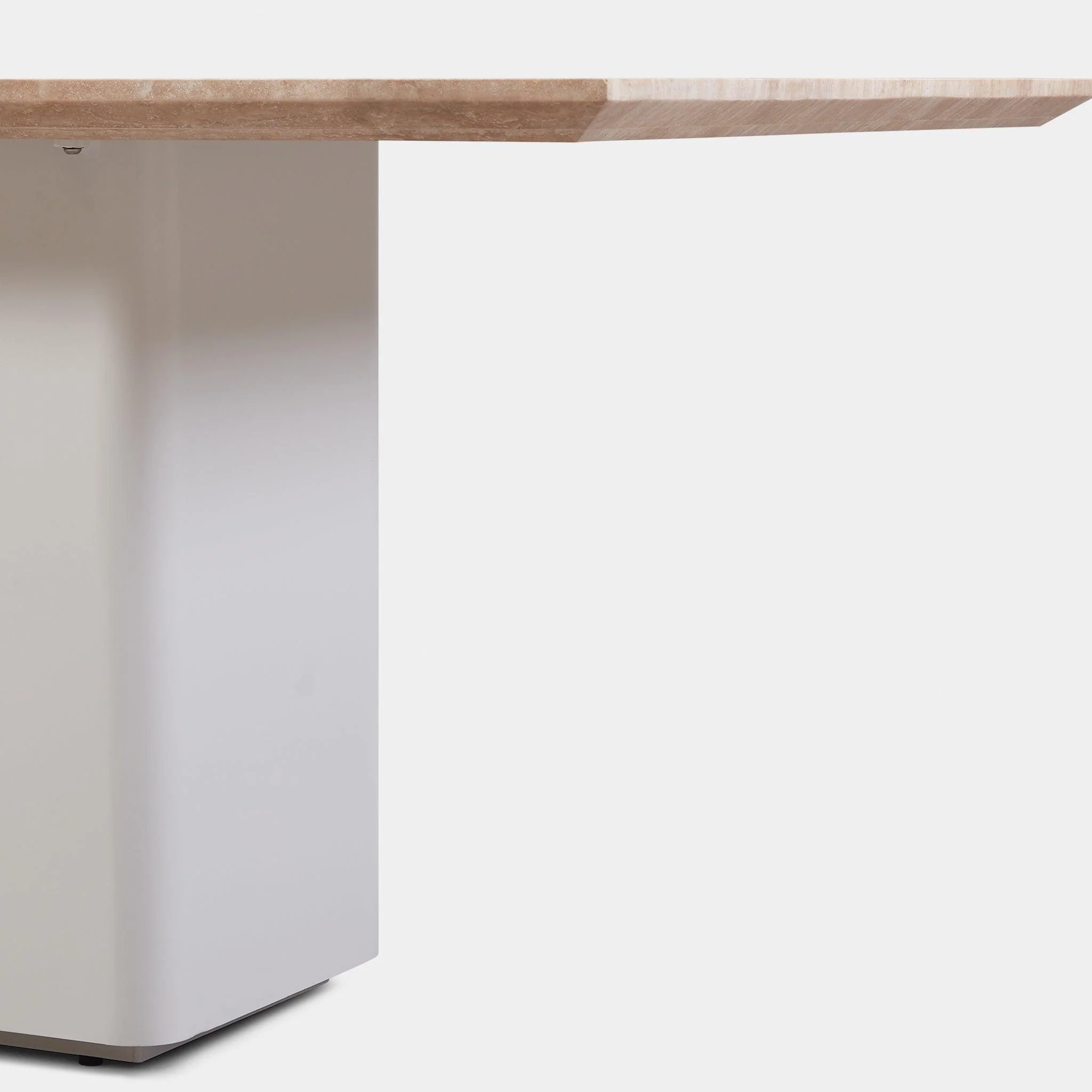 Santorini Outdoor Stone Rectangle Dining Table 108" - Image 14
