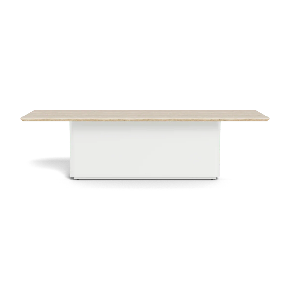 Santorini Outdoor Stone Rectangle Dining Table 108" - Image 23
