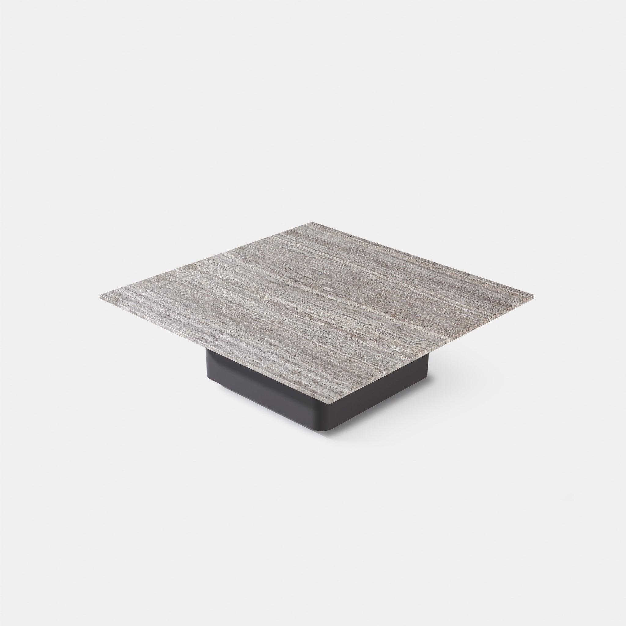 Santorini Outdoor Stone Square Side Table - Image 4