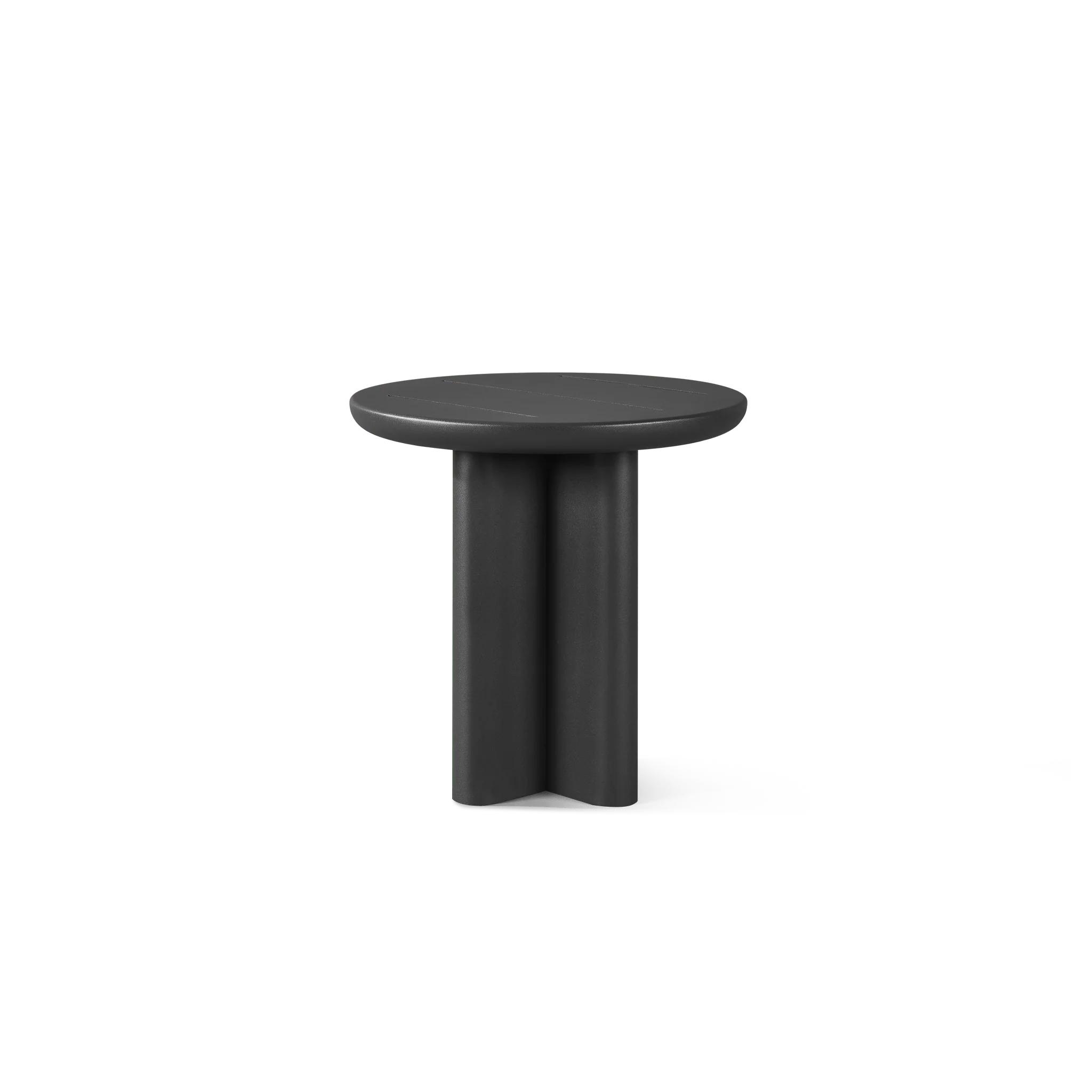 Victoria Round Slatted Side Table - Image 5