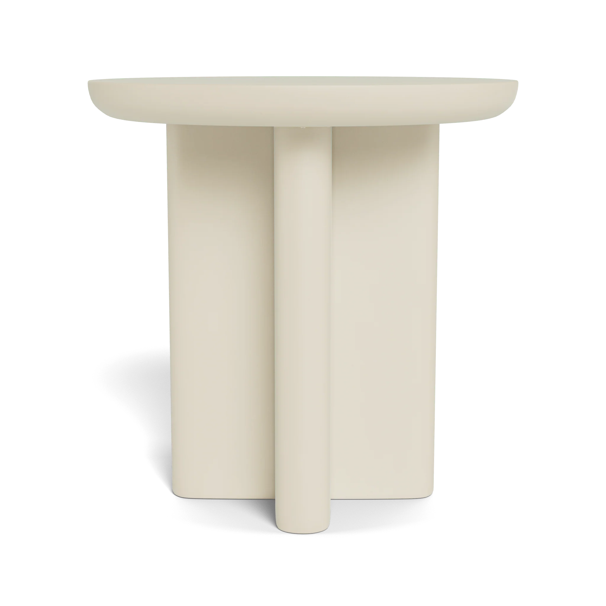 Victoria Round Slatted Side Table - Image 8