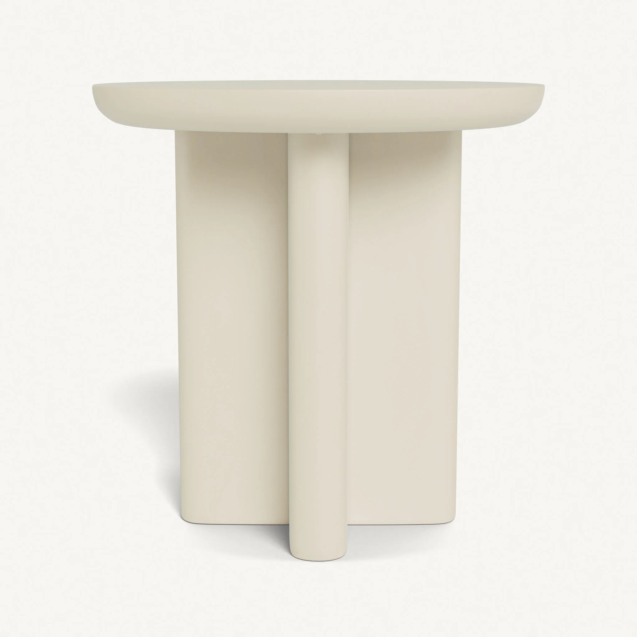 Victoria Round Slatted Side Table - Image 9