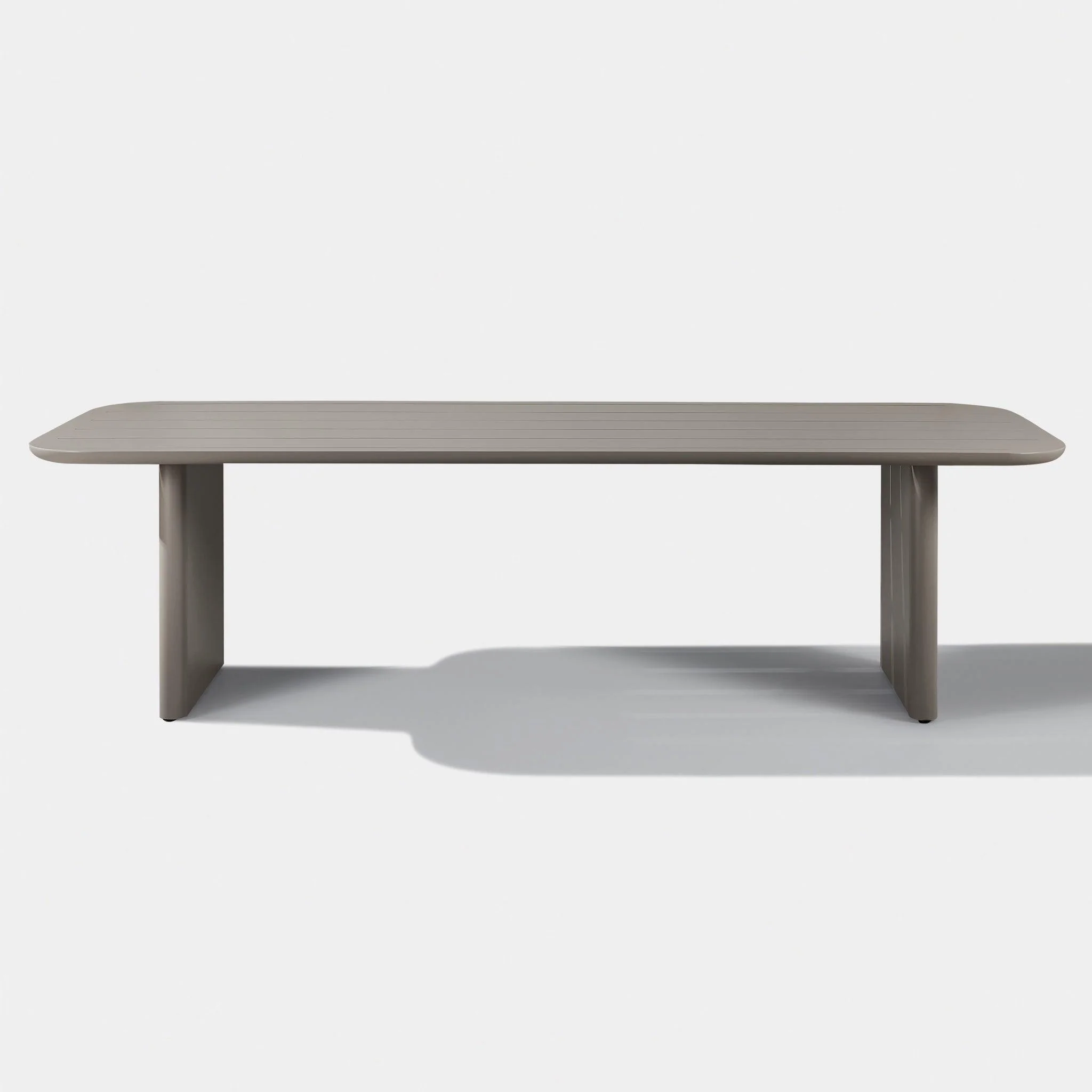 Victoria Slatted Dining Table 108" - Image 3