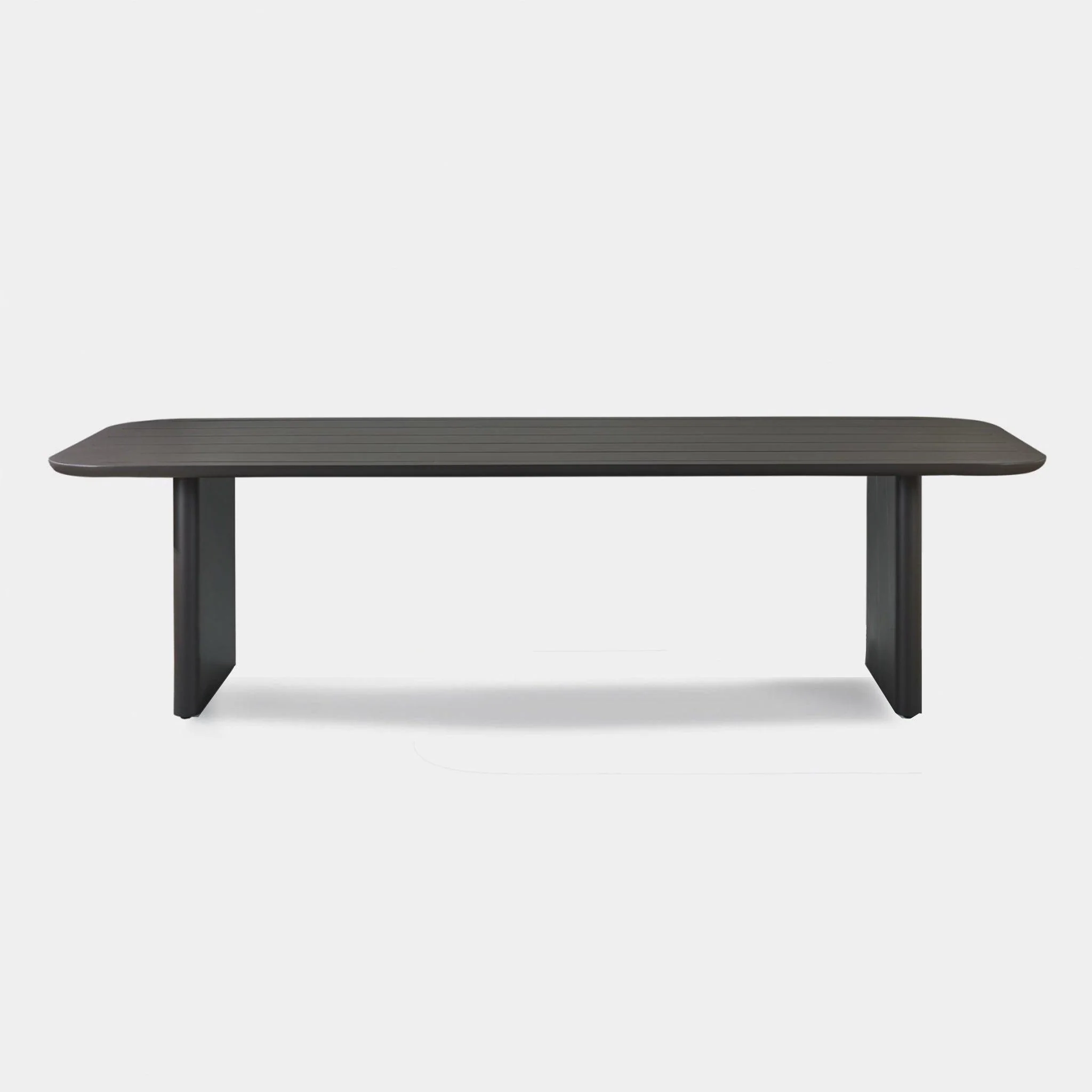 Victoria Slatted Dining Table 108" - Image 4