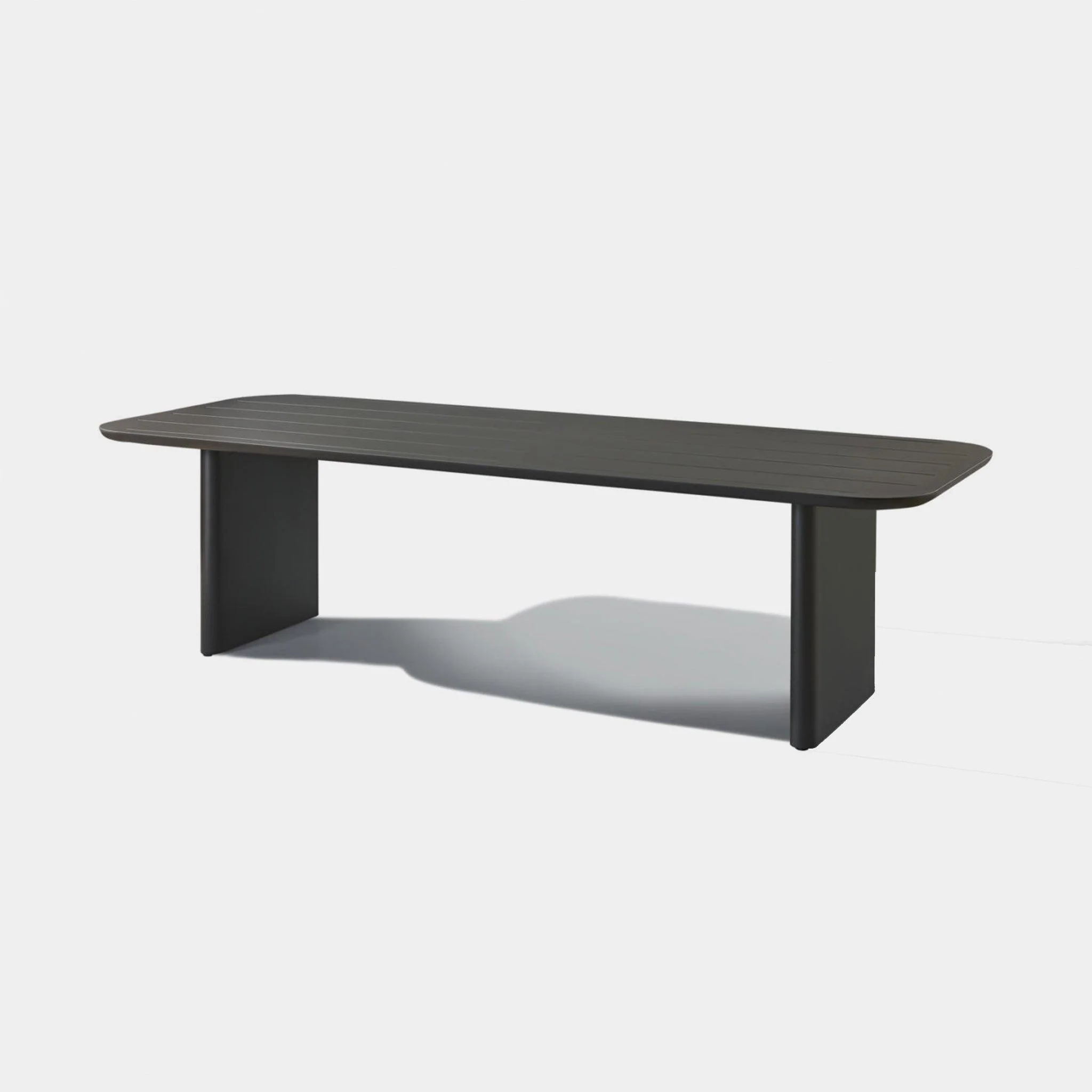 Victoria Slatted Dining Table 108" - Image 5