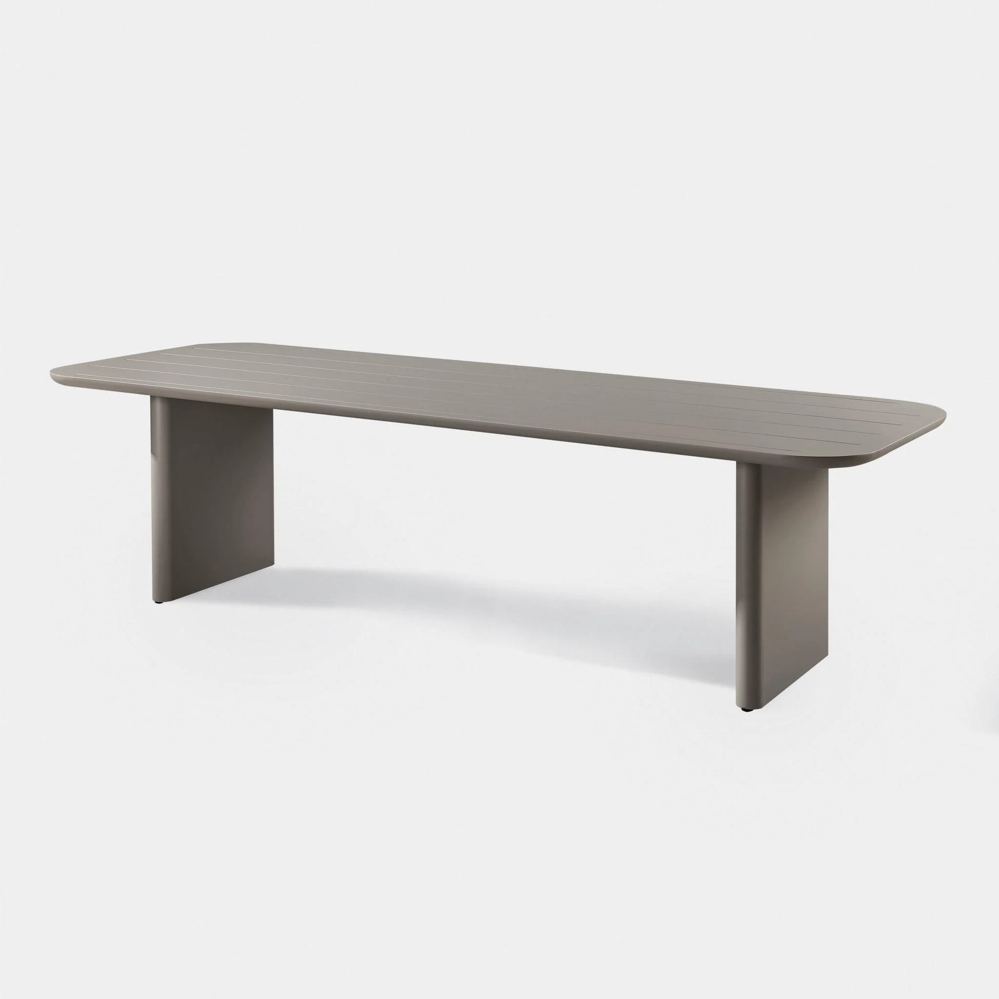 Victoria Slatted Dining Table 108" - Image 7