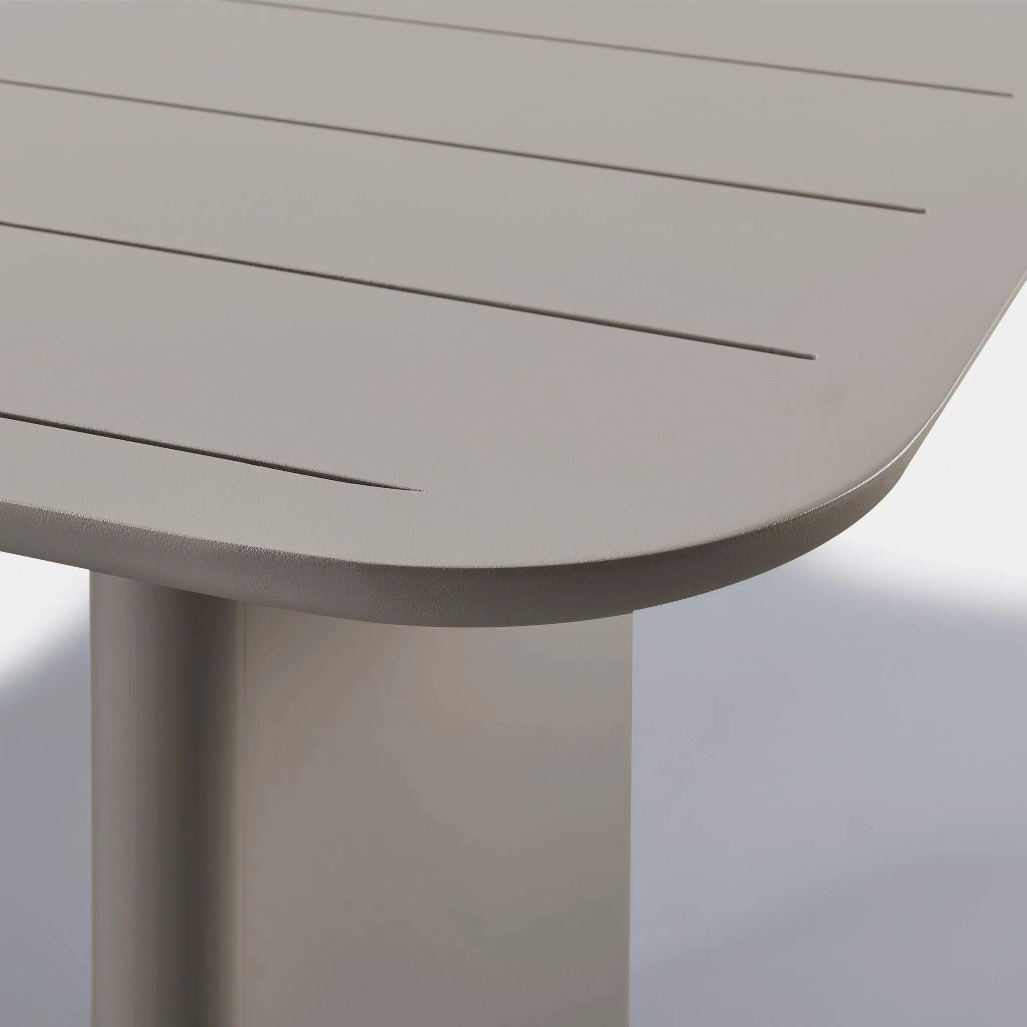Victoria Slatted Dining Table 108" - Image 8