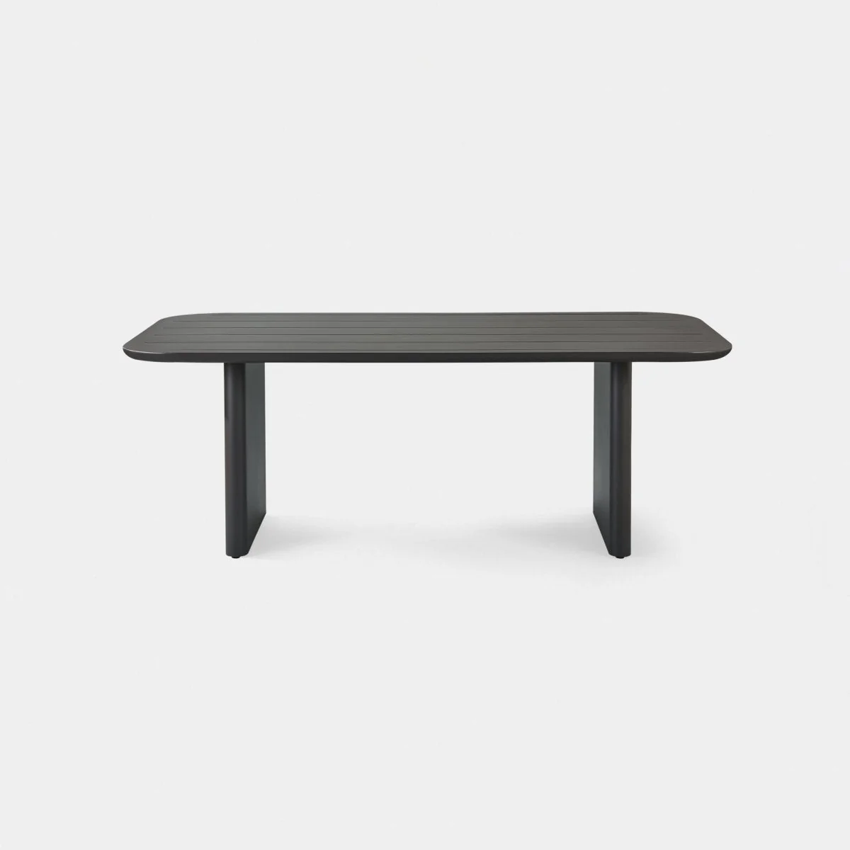 Victoria Slatted Dining Table 81" - Image 3