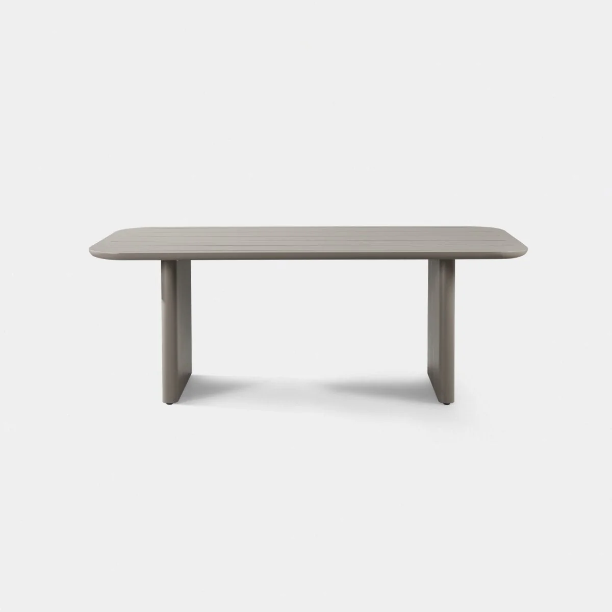 Victoria Slatted Dining Table 81" - Image 6