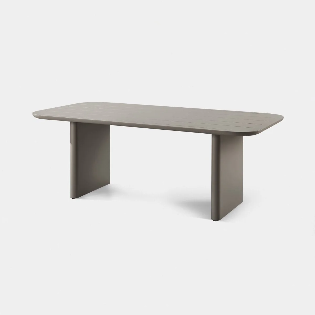 Victoria Slatted Dining Table 81" - Image 7