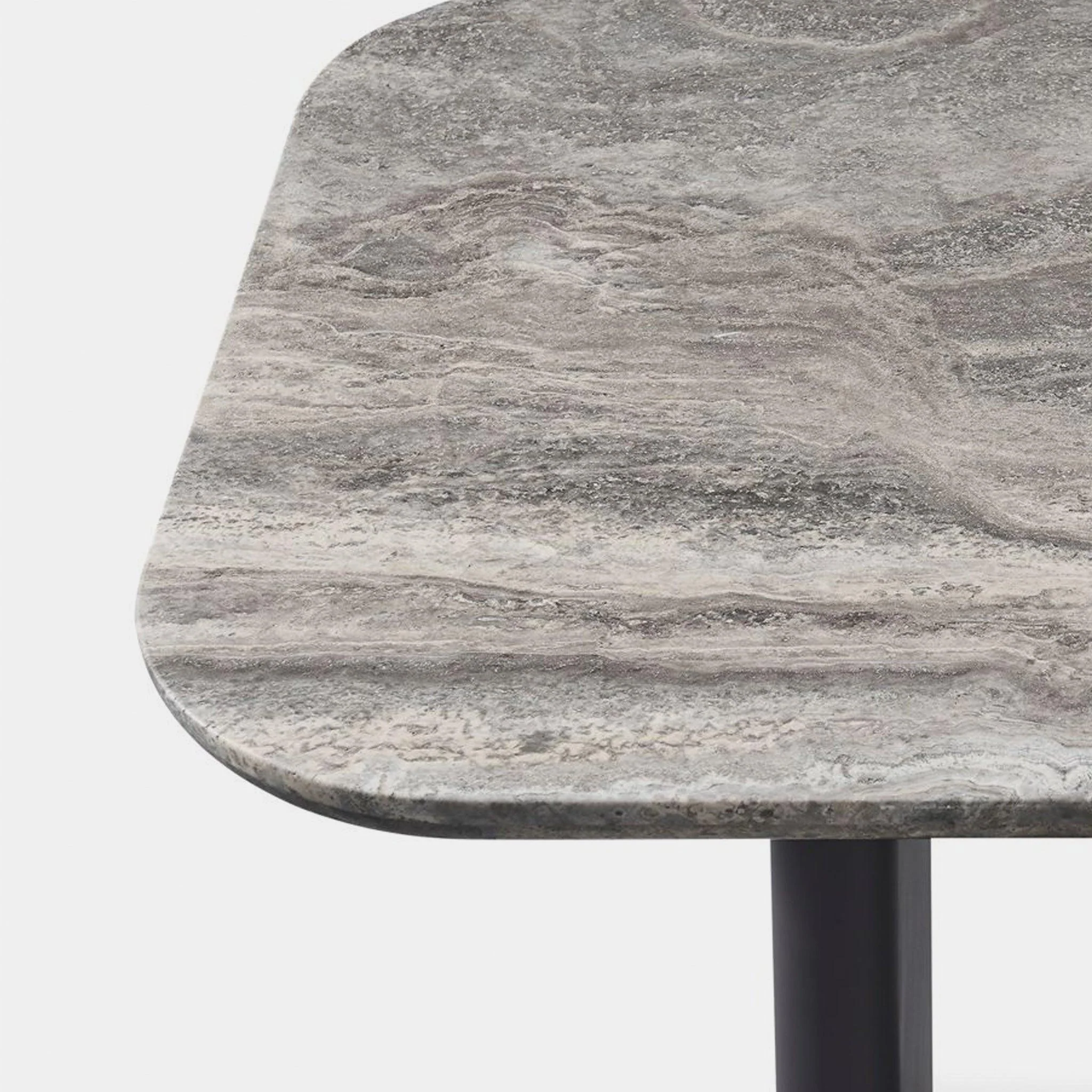 Victoria Stone Dining Table 81" - Image 6