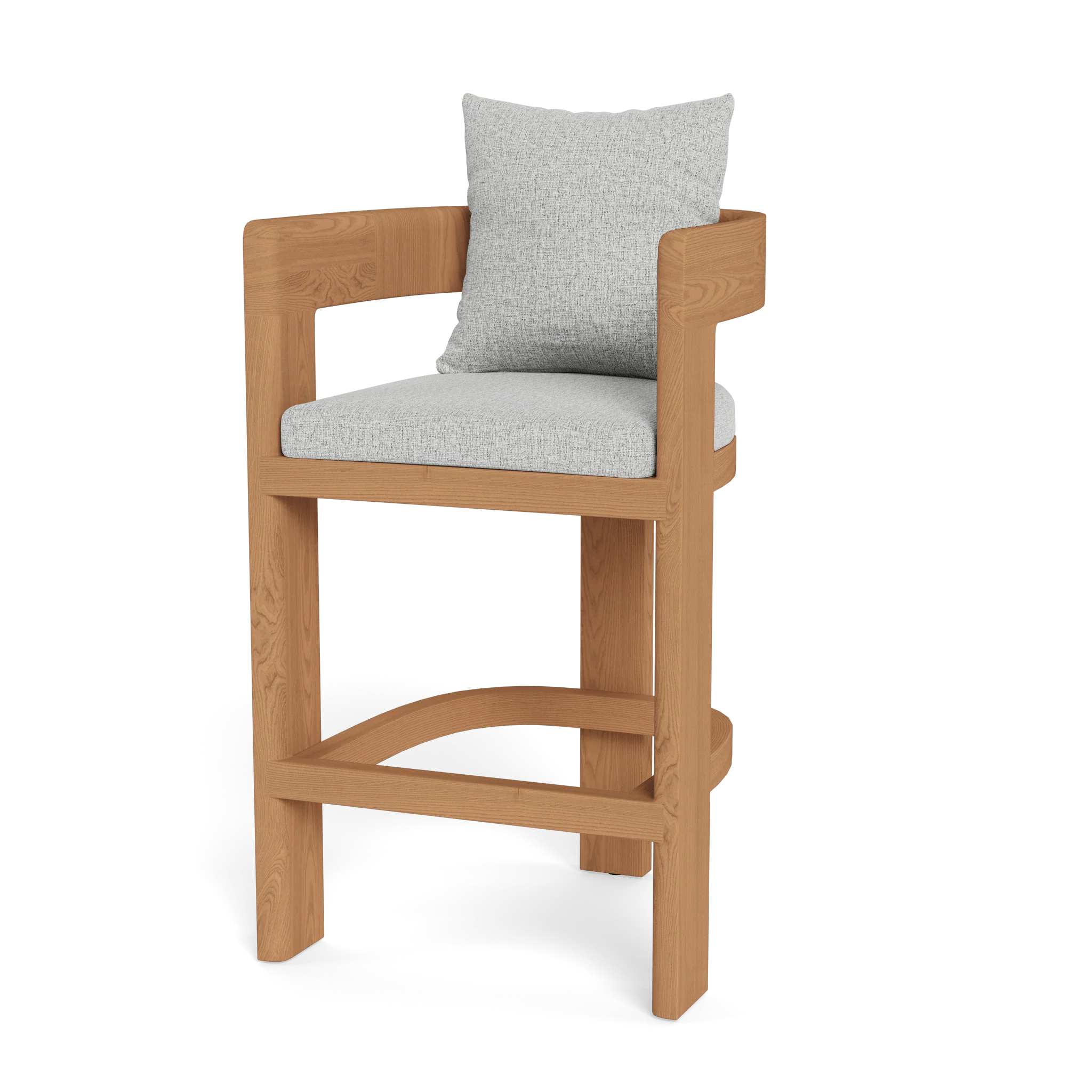 Victoria Teak Bar Stool - Image 2