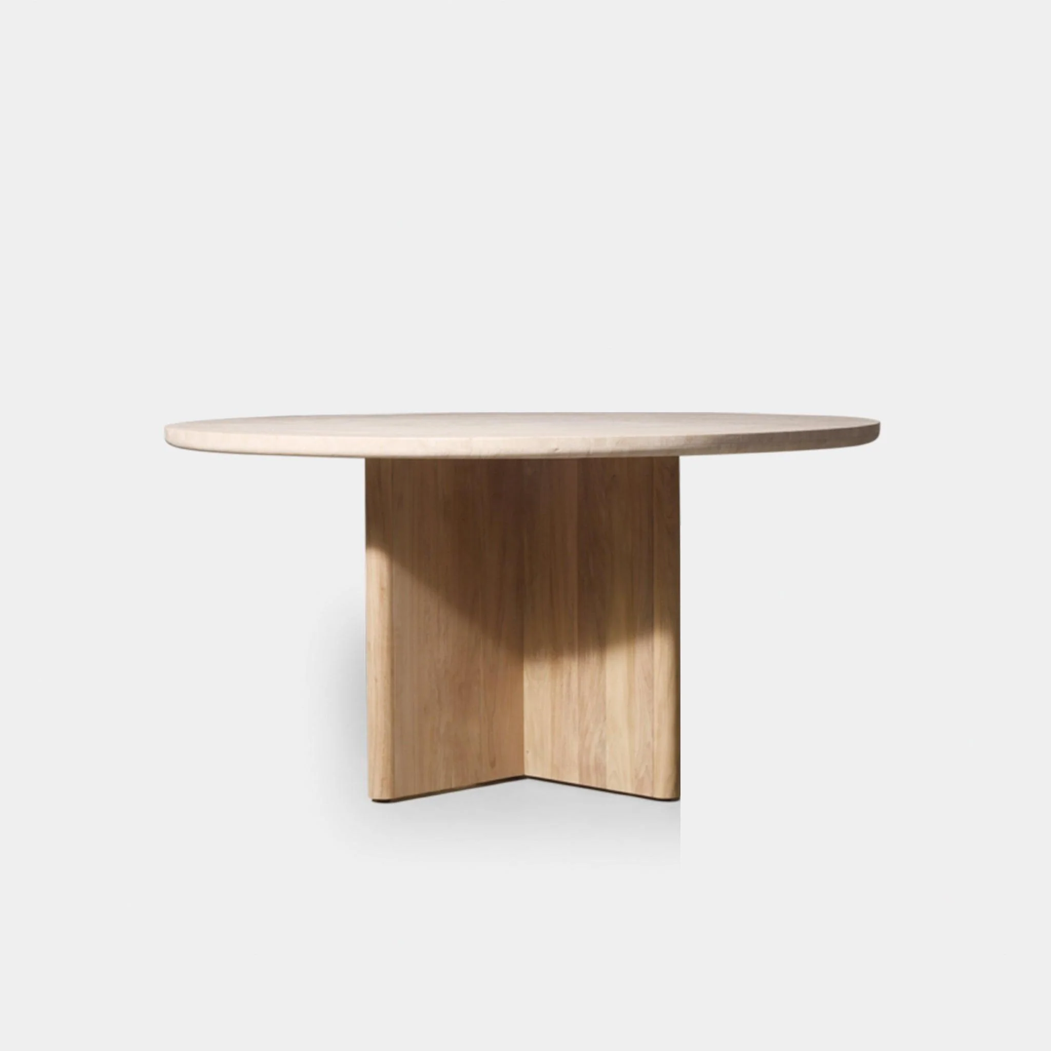 Victoria Teak Round Dining Table 1500 - Image 3