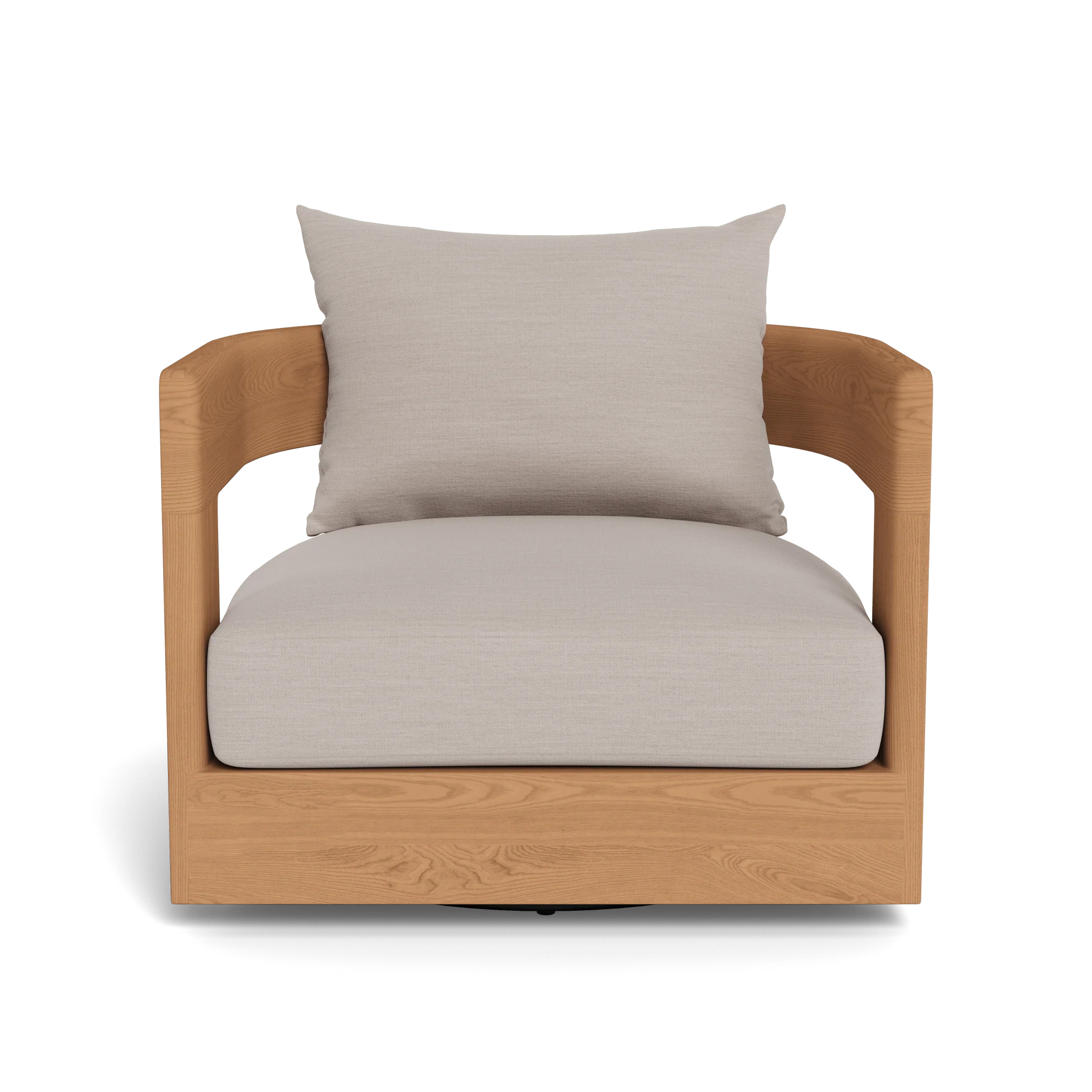 Victoria Teak Swivel Lounge Chair - Image 12