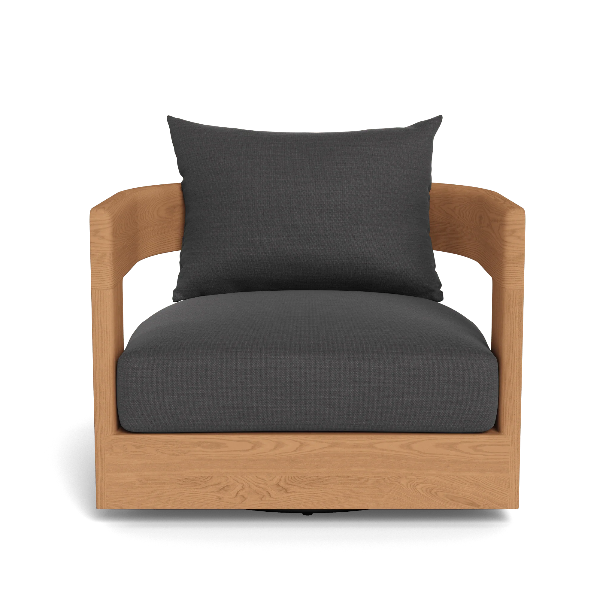 Victoria Teak Swivel Lounge Chair - Image 14