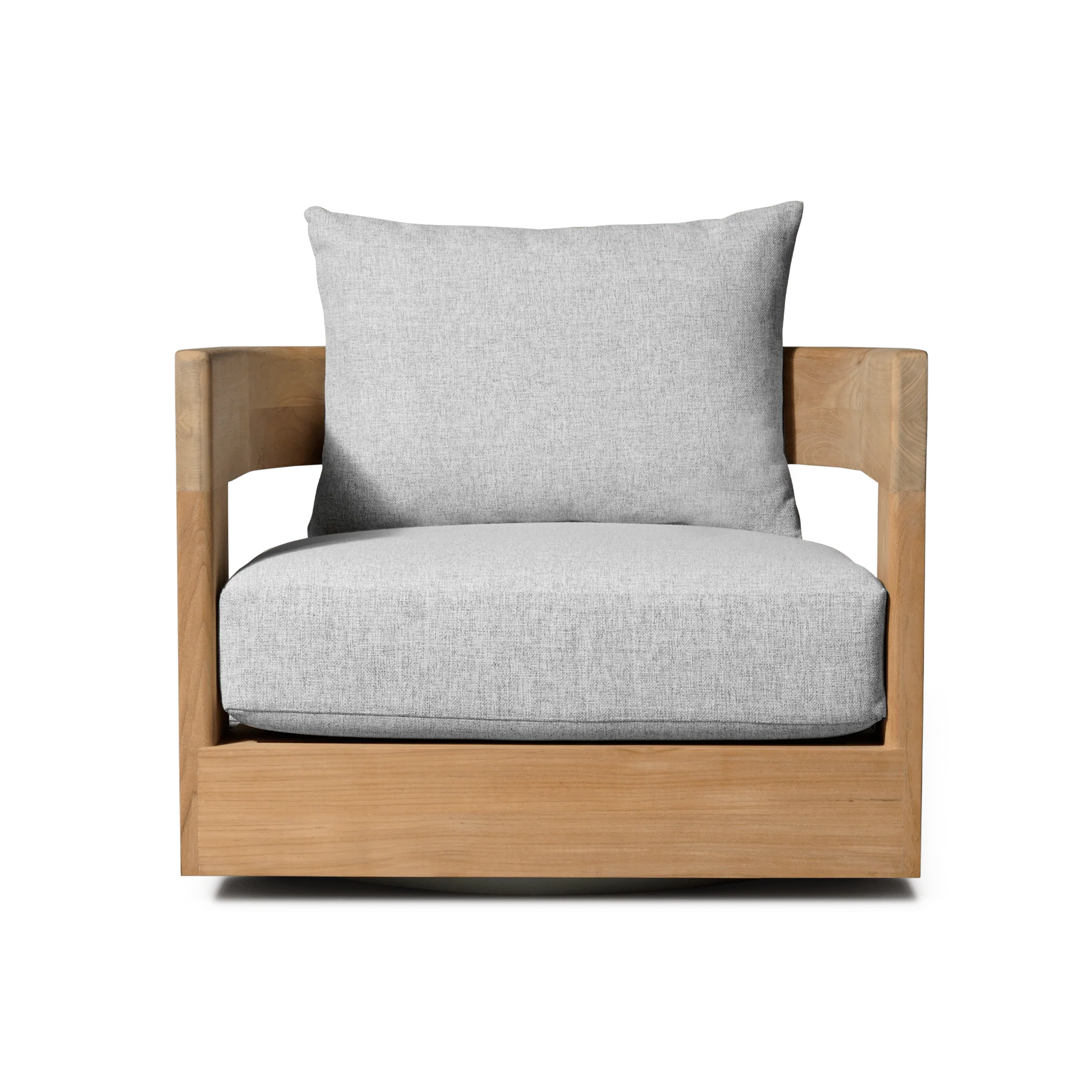 Victoria Teak Swivel Lounge Chair - Image 7
