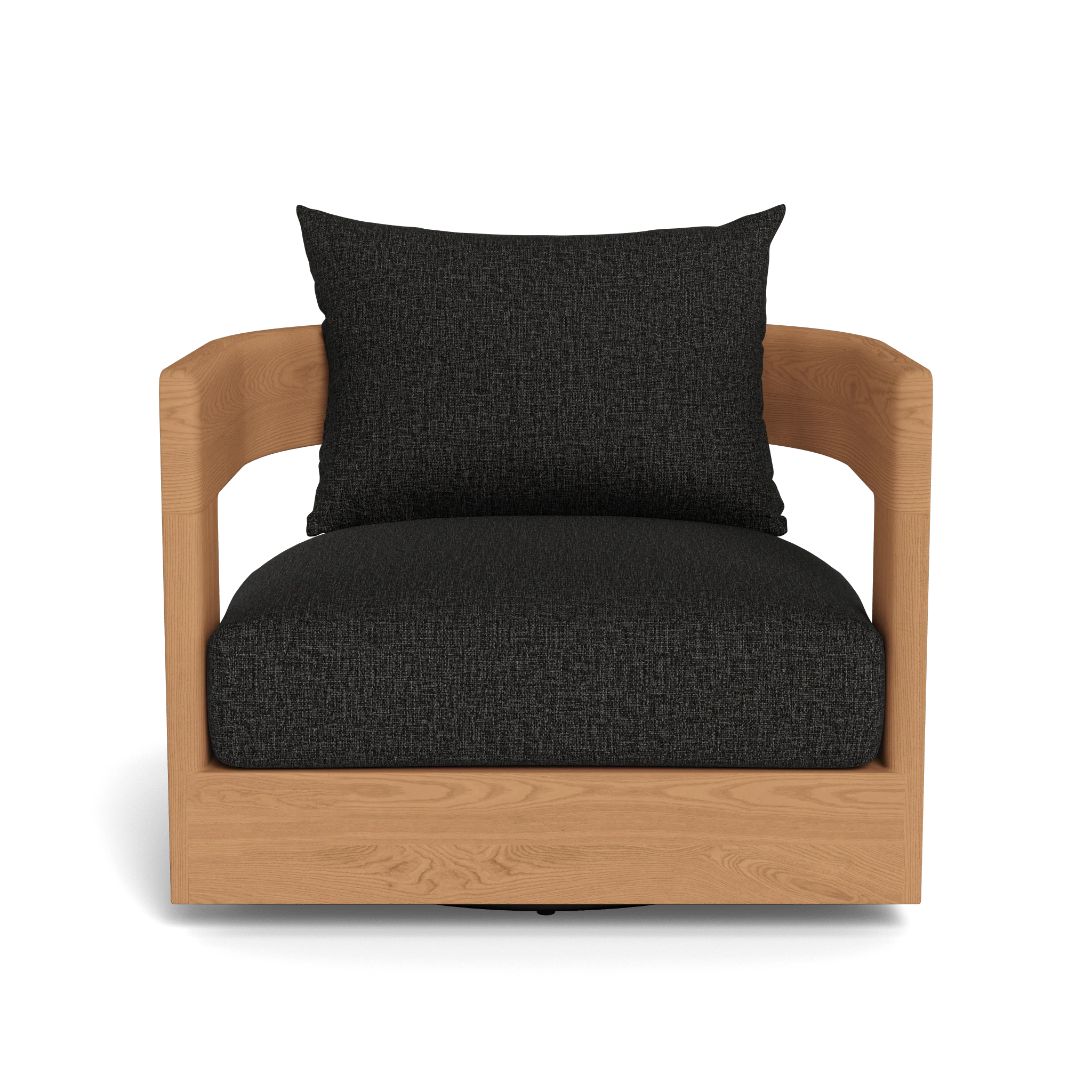 Victoria Teak Swivel Lounge Chair - Image 8